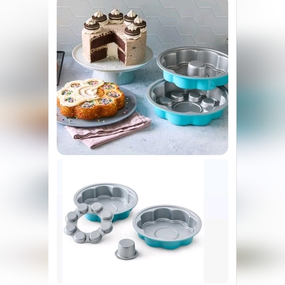 Pampered Chef Kitchen New Pampered Chef Secret Center Cake Pan Baking Round Poshmark